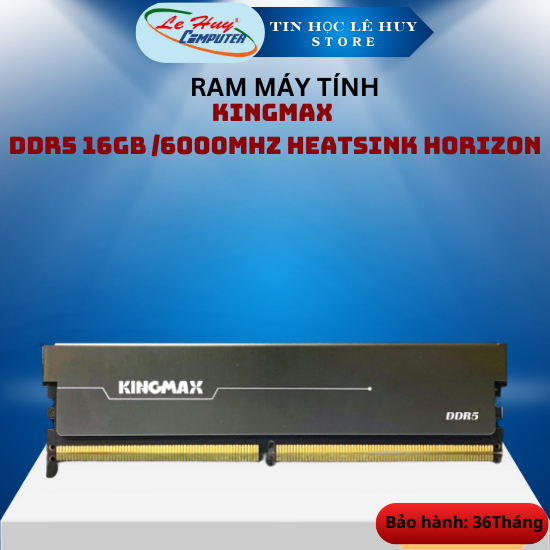 Ram PC Kingmax HeatSink Horizon 16GB DDR5 6000MHZ - Hàng Chính Hãng