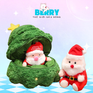   SẴN  Gấu bông Tết 2026 người tuyết ông già cây thông,Happy Deer tặng người yêu Valentine 