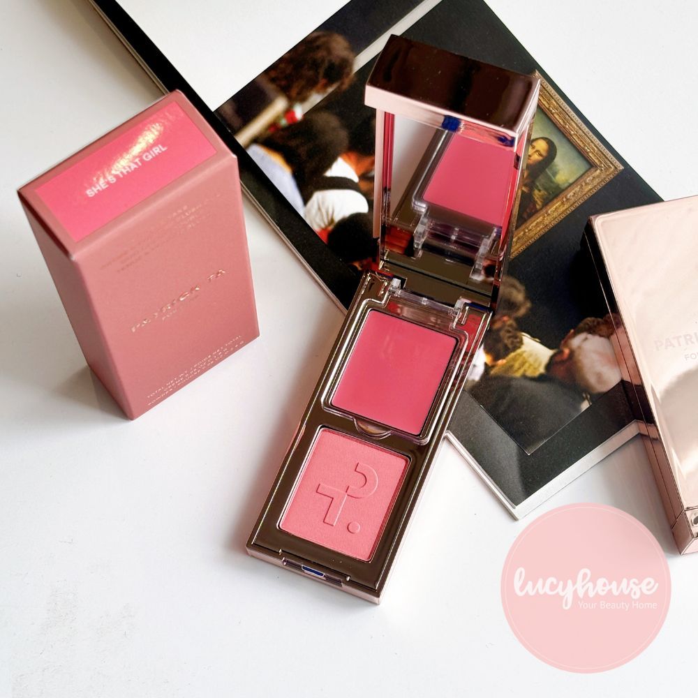 MINI - Má hồng Patrick Ta Double Take Cream and Powder Blush