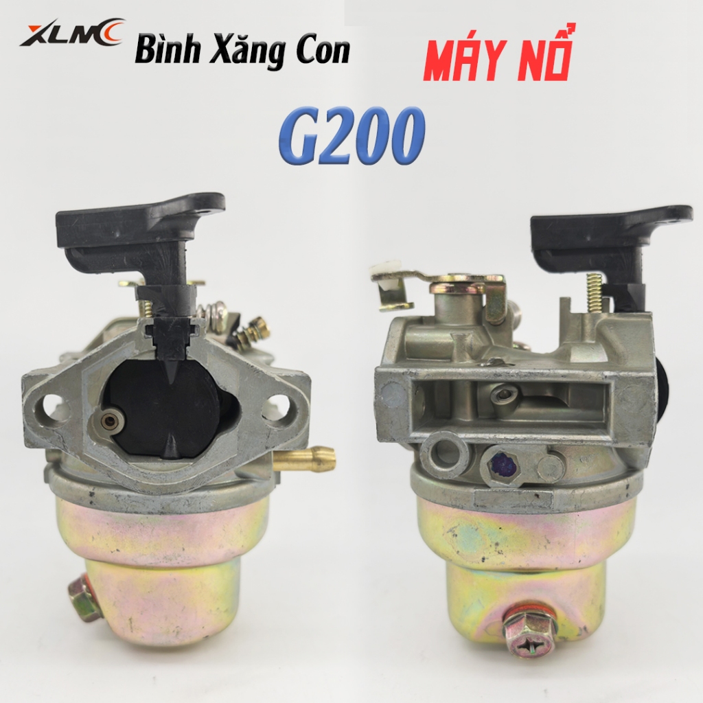 Bình Xăng Con Máy Nổ Honda G200 Bộ Chế Hòa Khí G200 5.5HP Dễ Nổ, Tiết Kiệm Xăng