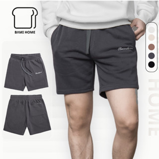  Quần short nam SIGNATURE BAMI HOME chất vải nỉ chân cua thoáng khí form classic trên gối QN26 