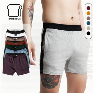   Quà Tặng Ngẫu Nhiên  Quần đùi nam BAMIHOME quần short quần ngủ nam chất thun cotton thoáng mát form Slim Fit QT4C01 