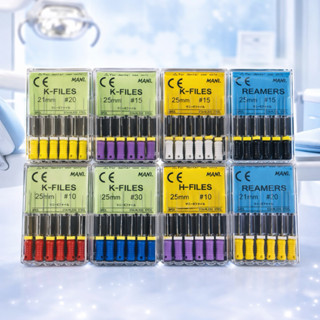 Nong Dũa K-H File Nội Nha – Reamer Tam Giác – Dụng Cụ Điều Trị Tủy Nha Khoa