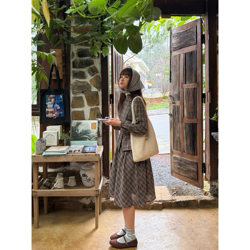 Áo Tay Dài Dáng Phồng Dây Thắt Eo | Nora Top