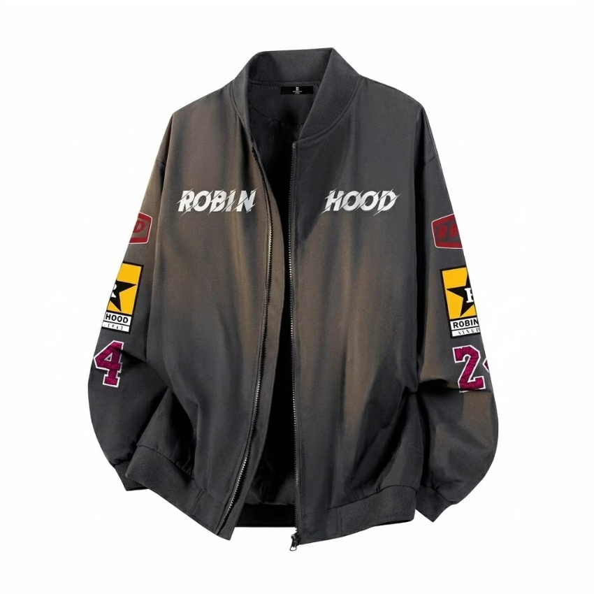 Áo khoác bomber nam nữ chất liệu vải dù 2 lớp form rộng kiểu dáng bóng chày streetwear [AB14] NASA
