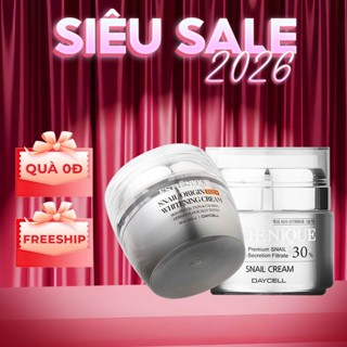  Kem Dưỡng Trắng Da Ốc Sên Esthenique Daycell Nâng Tông Dưỡng Trắng Mờ Nám Cải Thiện Nếp Nhăn 50g 