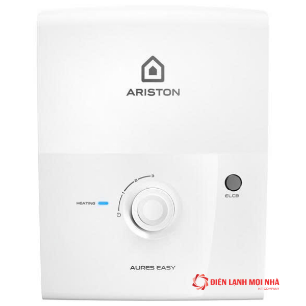 Máy nước nóng trực tiếp Ariston Aures Easy 4.5P (Có bơm)