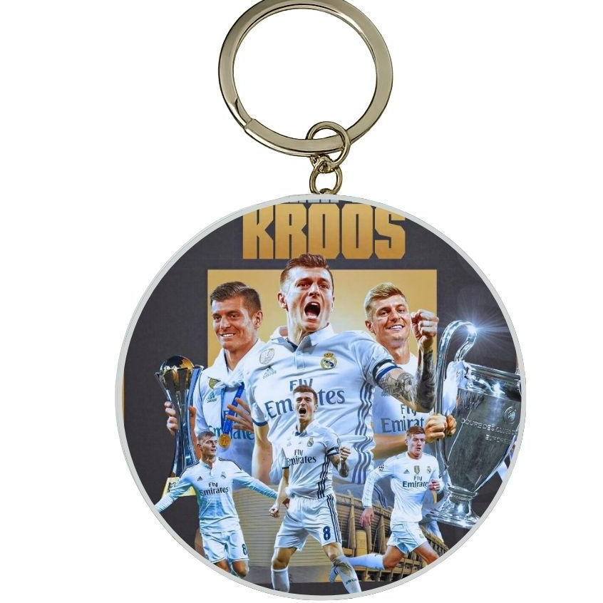 MÓC KHÓA THIẾC IN HÌNH TONI KROOS