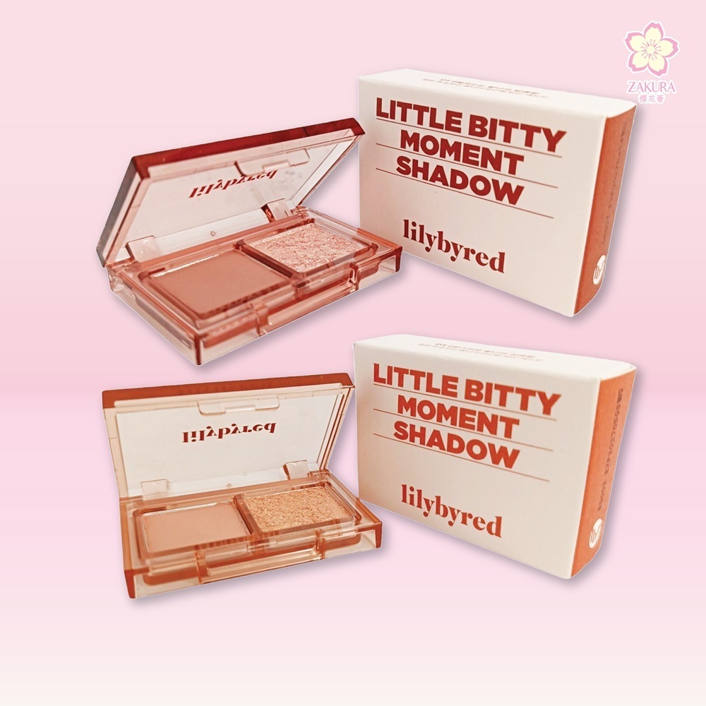 Lilybyred Little Bitty Moment Shadow 1.6g - 01 Romantic Moment / 03 Cheerful Moment phấn mắt 1.6g lì