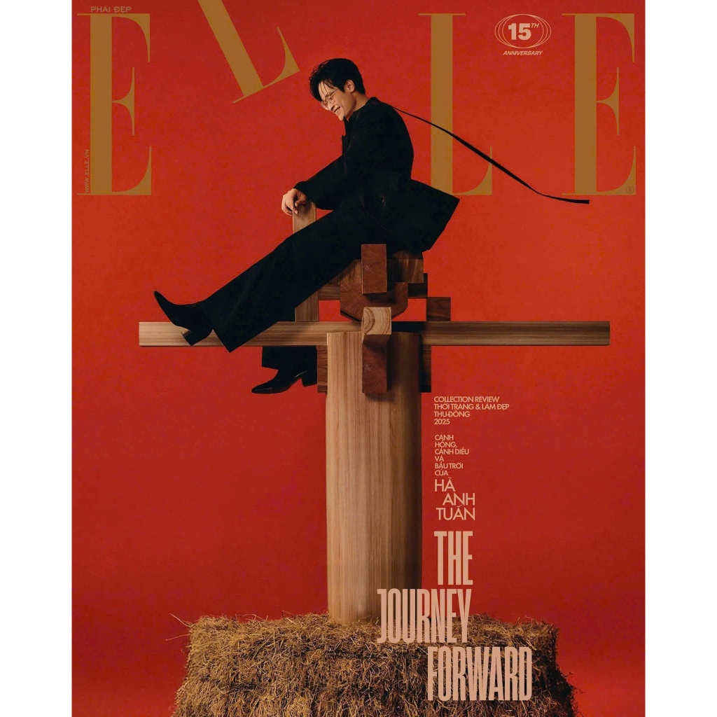 Tạp chí ELLE Việt Nam Tháng 8/2025 - HÀ ANH TUẤN - THE JOURNEY FORWARD