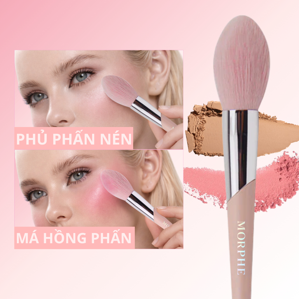 Cọ Trang Điểm Má Hồng / Phủ Phấn Morphe Blush Brush M108