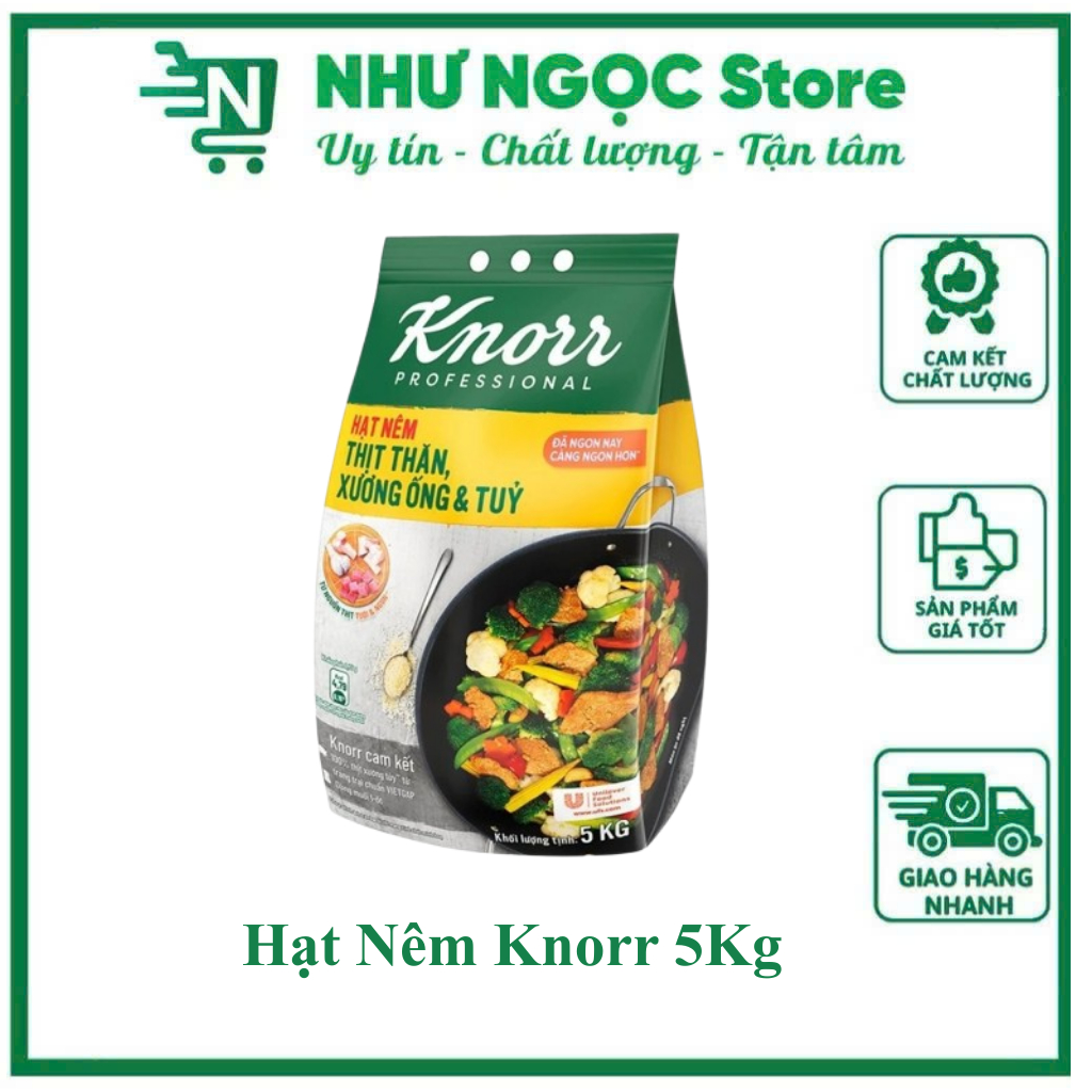 Knorr Hạt Nêm Thịt Thăn Xương Ống Và Tuỷ Túi 5kg