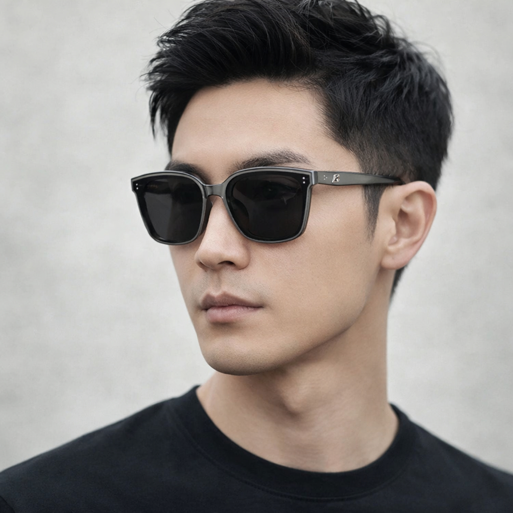 Kính Mát Nữ BOLON BL3199, Kính Mát Thời Trang Nữ Vuông Cao Cấp, Kính Mát Acetate(64-17-148)