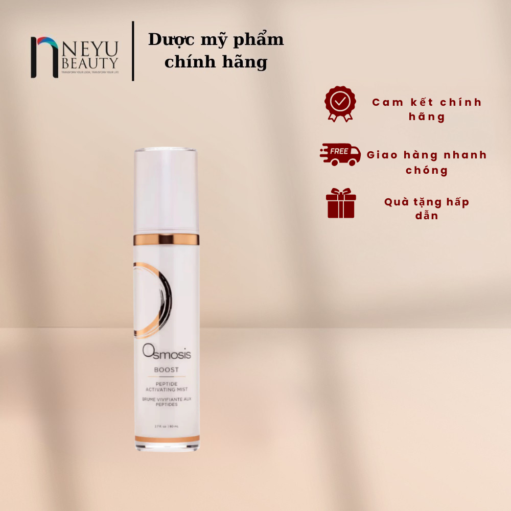 [Công Ty] Xịt Khoáng Osmosis Boost Peptide Activating Mist 80ml – Cấp Ẩm & Làm Dịu Da
