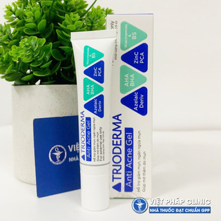  Gel chấm mụn Trioderma Anti Acne Gel-15G   CHÍNH HÃNG   