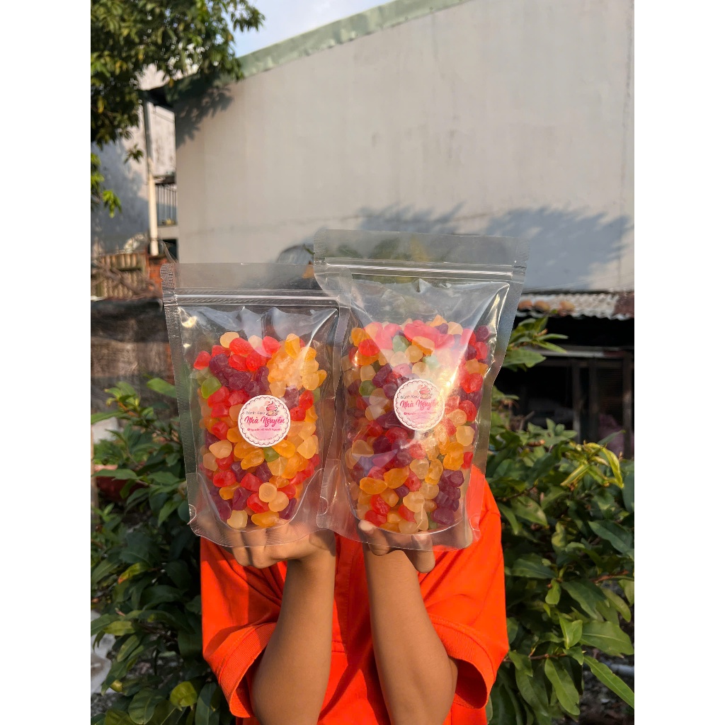 KẸO DẺO CHIP CHIP trái cây - KD1 túi zip 500g