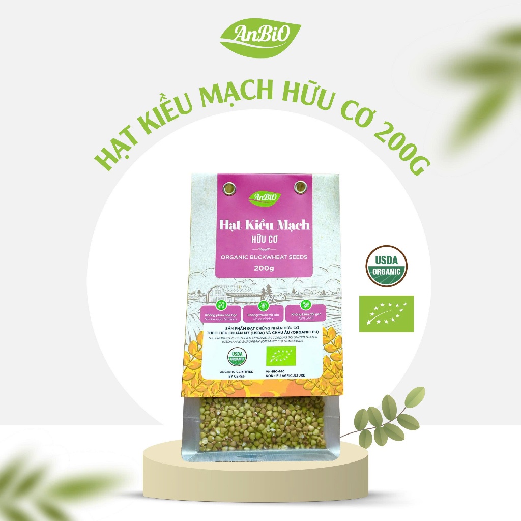 {CHÍNH HÃNG ANBIO} Kiều mạch hữu cơ Anbio - Chứng nhận hữu cơ USDA & EU