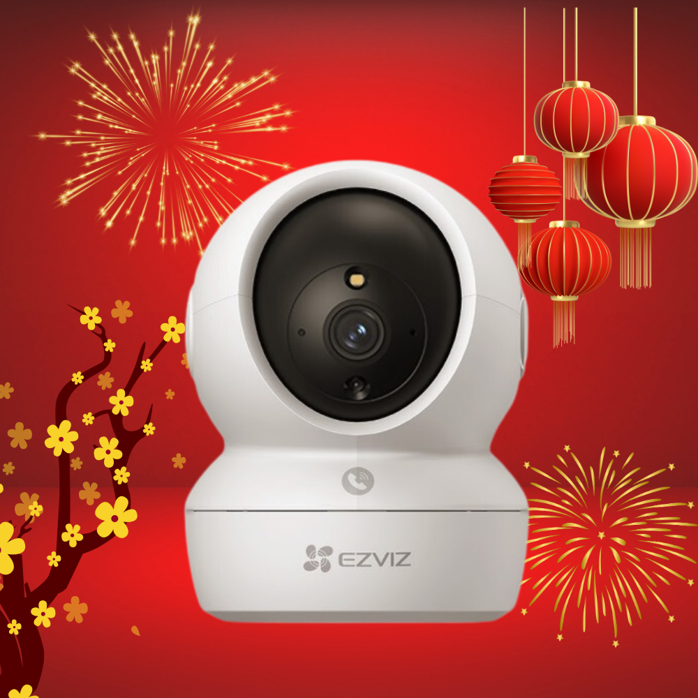 Camera Ezviz Xoay 360 Trong Nhà H6C Pro 3K (5.0MP)