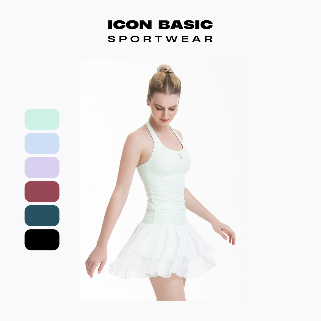 LAYER SKIRT Chân váy voan tầng bồng nhẹ - ICON BASIC Sportwear