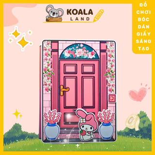  Học Liệu ngôi nhà búp bê bằng giấy toca boca melody quiet book đồ chơi giấy thủ công cho bé gái h31 Giấy in chất lượng 