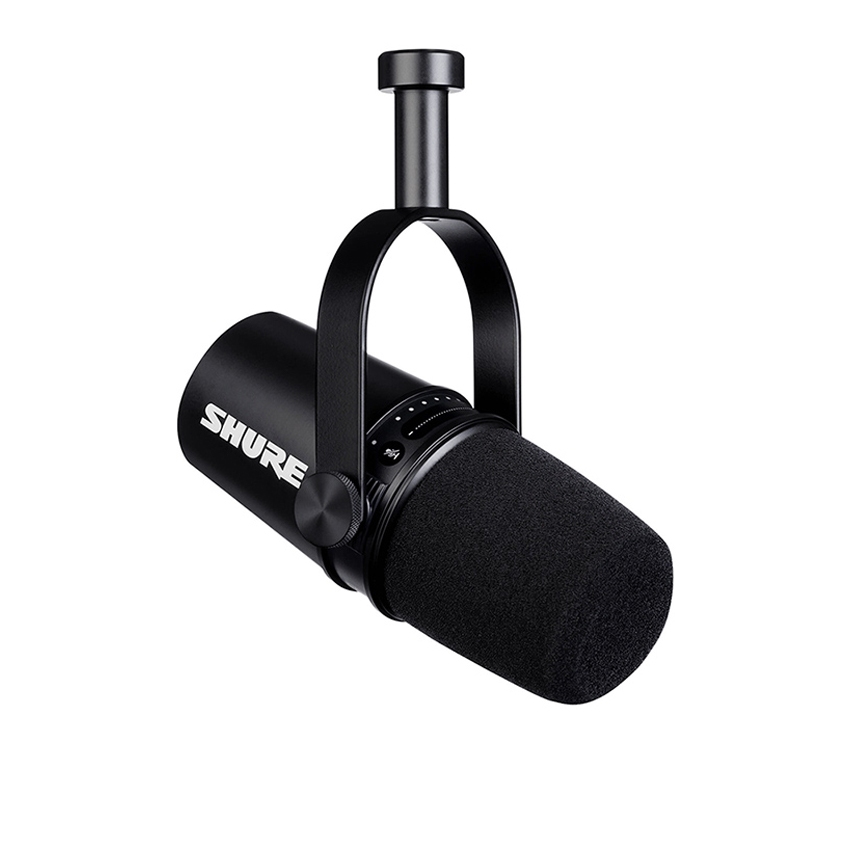 [Chính hãng] Micro Podcast Shure MV7+, micro dynamic, XLR và USB, 24bit/48kHz