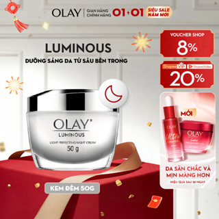  Kem Dưỡng Ẩm OLAY LUMINOUS Ban Đêm Sáng Da 50G 
