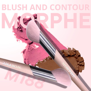Cọ Tán Nền – Má Hồng Kem – Tạo Khối Morphe Blush and Contour Brush M188 – Đầu Cọ Vát Xéo Ôm Mặt