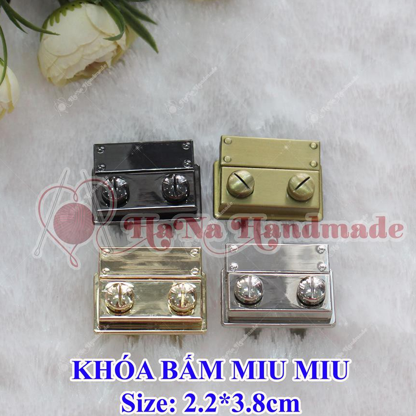 Khóa Bấm Miu Miu (42k/cái)