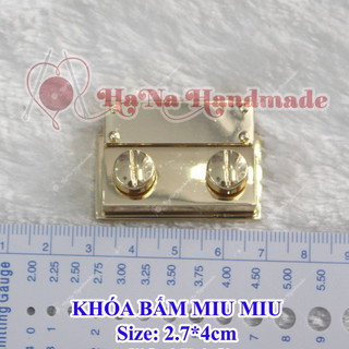 Khóa Bấm Miu Miu (42k/cái)