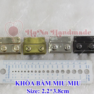 Khóa Bấm Miu Miu (42k/cái)