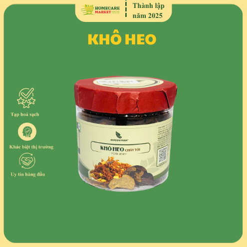 Khô heo cháy tỏi GARDEN FARM Hũ 110g