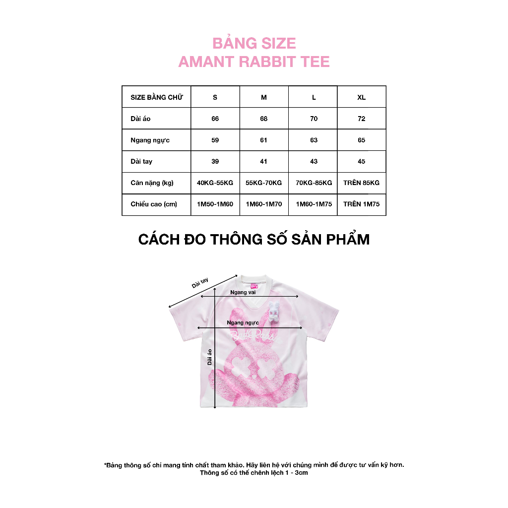 Áo Thun Amant Boxy Rabbit - Local Brand Chính Hãng | BigBuy360 - bigbuy360.vn