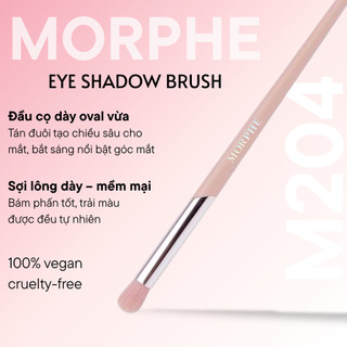 Cọ Blend Son Môi/ Nhấn Nhũ/ Hightlight Nhỏ/ Nhấn Mắt Đầu Tròn Morphe Eye Shadow M204