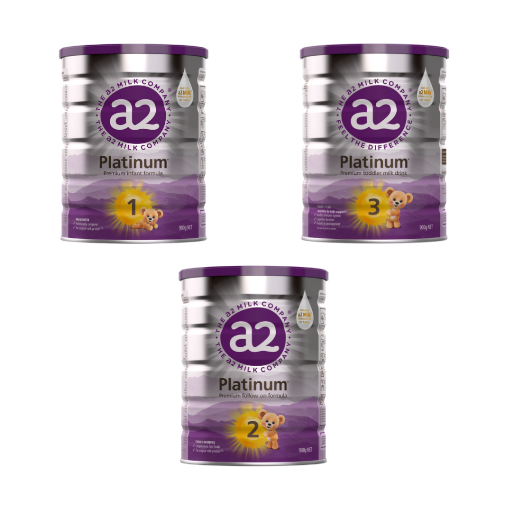 Sữa A2 Platinum Premium 900g số 1/2/3
