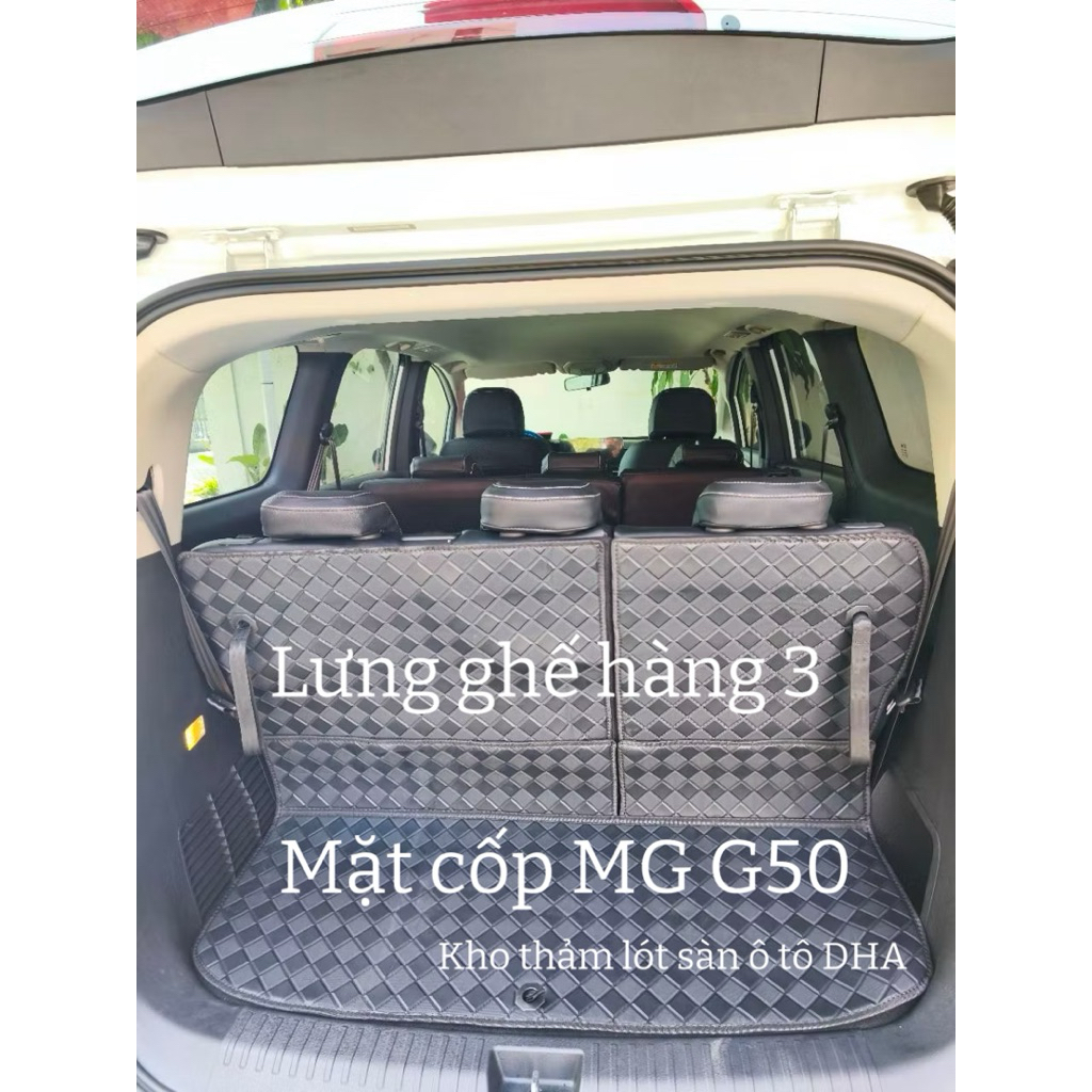 Thảm lót mặt cốp + lưng ghế hàng 3 MG G50