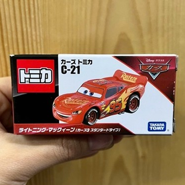 Đồ chơi siêu xe mô hình C-21 và C-16 Tomica Disney Cars Lightning McQueen ( Cars 3 Standard Type)