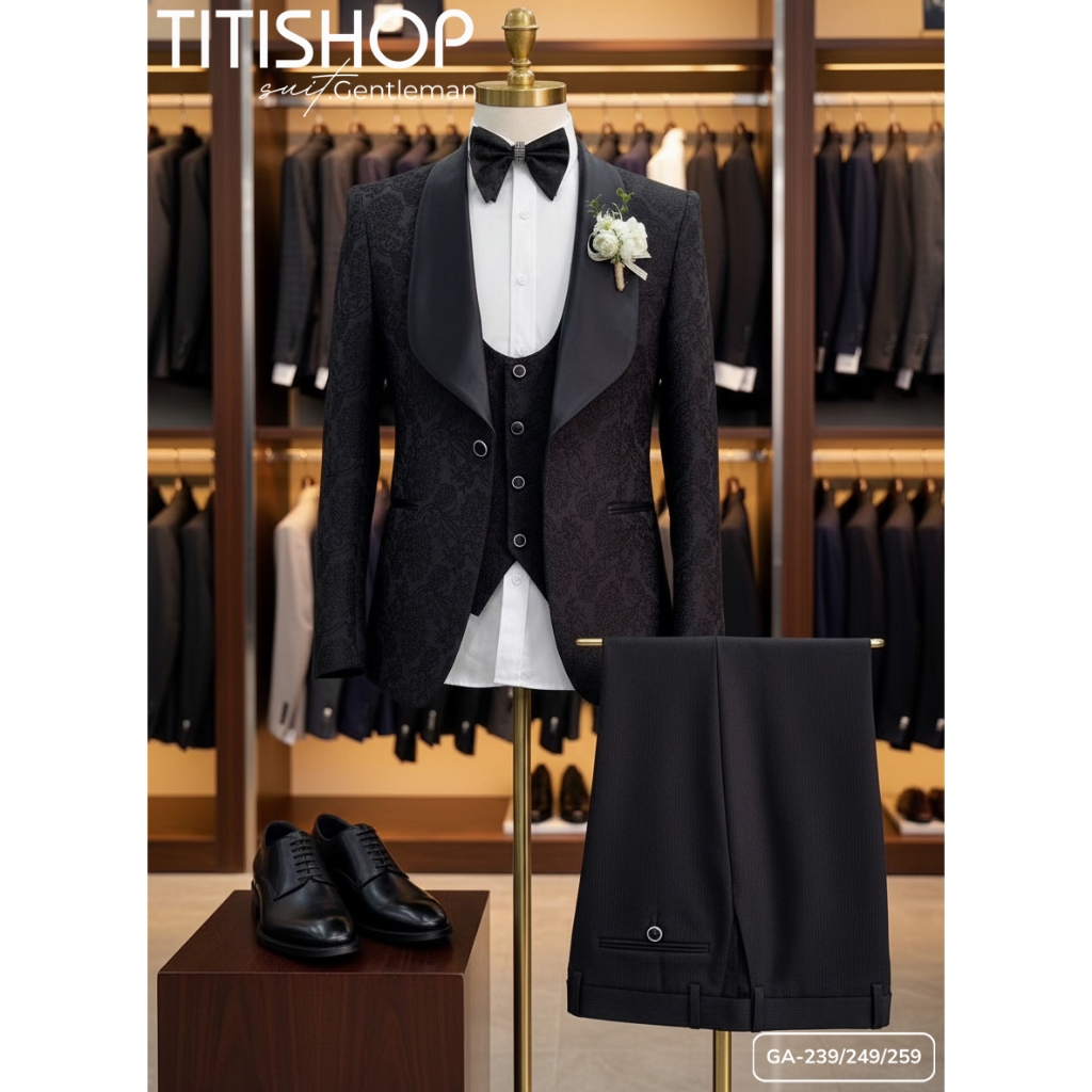 ( Đặt Nhanh ) Áo Vest Nam Đính Đá , Vest Nam Hoa Văn , Suit Nam , Vest nam đi tiệc , Vest Nam Sự Kiệ