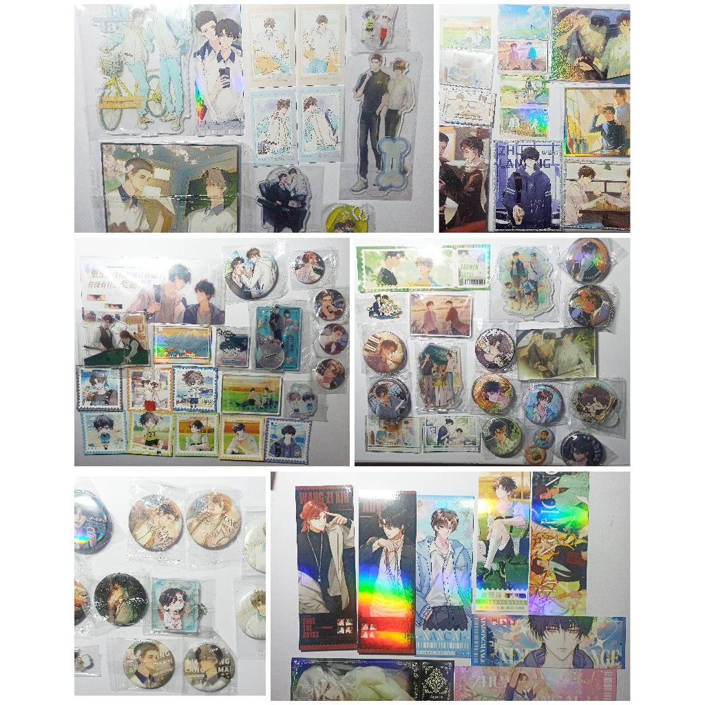 Phụ kiện đam mỹ, manhua, boy's love - Huy hiệu, tranh acrylic, shikishi, móc khoá, standee... [2]
