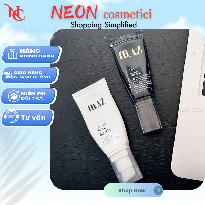 (10ml dùng thử) Kem nền ID.AZ Dermastic BB Cream & Sun Block 30ml