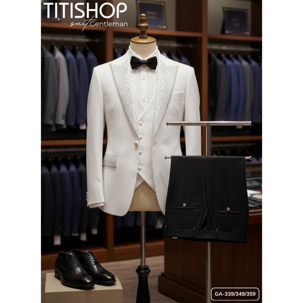 ( Đặt Nhanh ) Áo Vest Nam Đính Đá , Vest Nam Hoa Văn , Suit Nam , Vest nam đi tiệc , Vest Nam Sự Kiệ