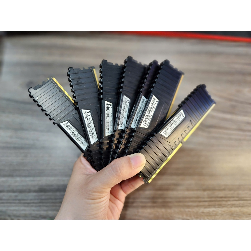 Ram Máy Tính 8GB DDR4 các hãng buss 2133Mhz | 2400Mhz | 2666Mhz | 3200Mhz Không led