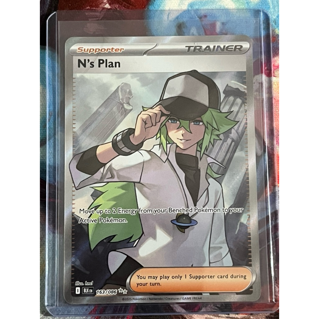 Thẻ Tiếng Anh - Pokemon Trainer N's Plan