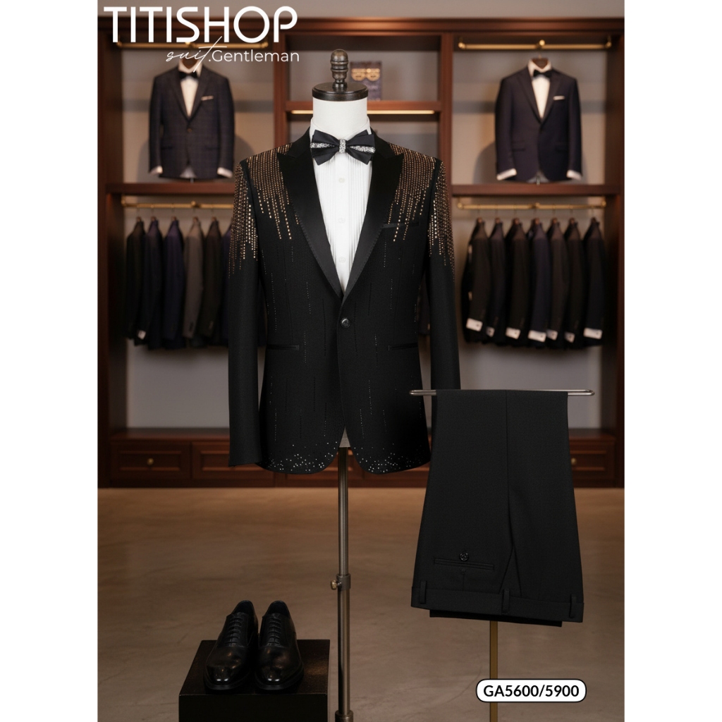 ( Đặt Nhanh ) Áo Vest Nam Đính Đá , Vest Nam Hoa Văn , Suit Nam , Vest nam đi tiệc , Vest Nam Sự Kiệ