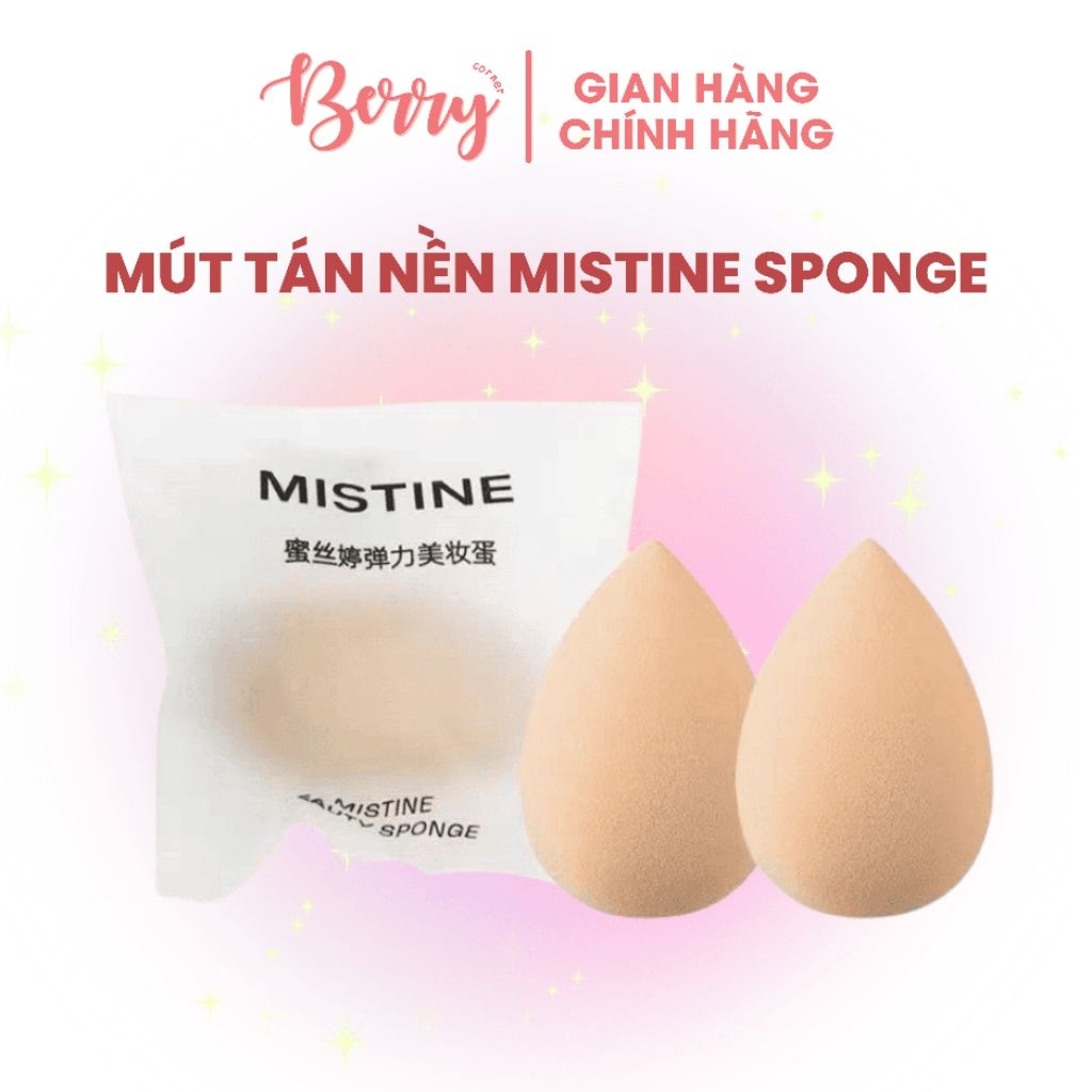 MISTINE - Mút tán kem nền Mistine Beauty Sponge