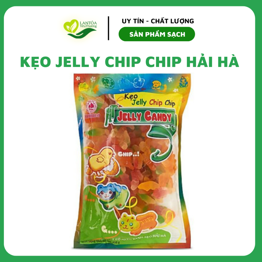 KẸO JELLY CHIP CHIP HẢI HÀ 450GR