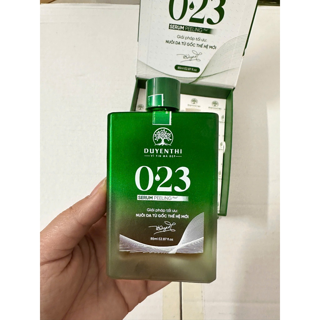 Serum Peeling 023 Plus+ Chính Hãng Duyên Thị Bách Y Sâm 023 85ml bóc quay video chưa dùng
