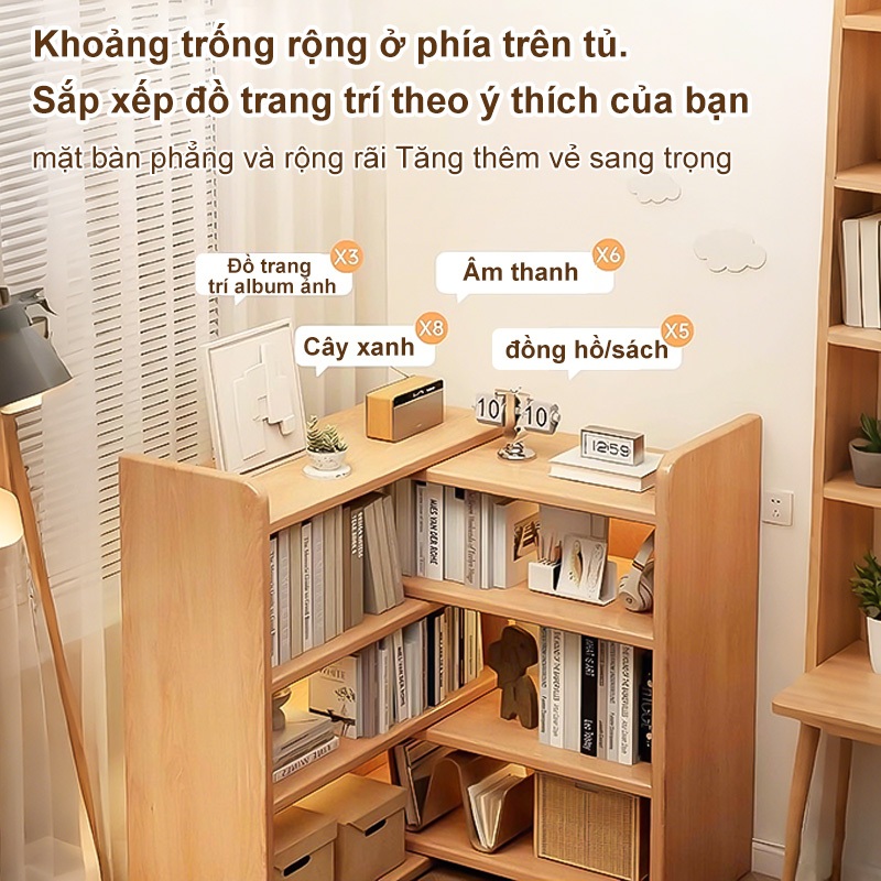 ALVIN Tủ đựng đồ đa năng Tủ giày dép bằng gỗCó thể thu gọn và kéo dài hoặc thu gọn ở các góc | BigBuy360 - bigbuy360.vn