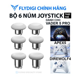   Chính Hãng  Flydigi Bộ 6 Núm Joystick thay đổi chiều cao dành cho tay cầm Flydigi Apex 5   Direwolf 4   Vader 5 Pro 
