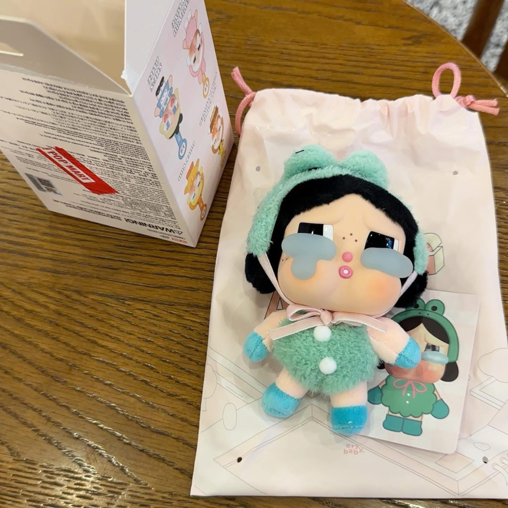 Crying Again Popmart checkcard Ếch