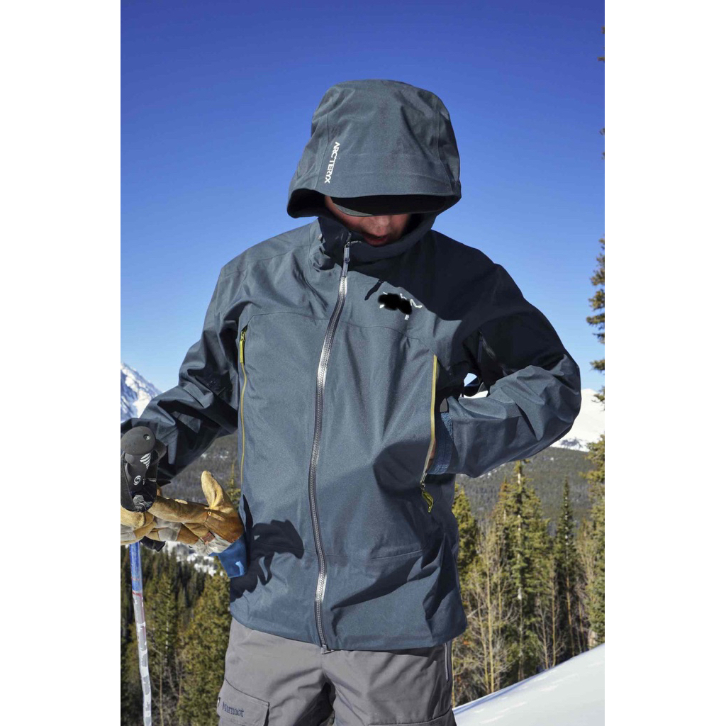Áo Khoác Gió 2 Lớp Xuất Khẩu Arcteryx,Chống Thấm Nước Và Chống Gió Có - Có túi trong , Mũ Tháo Rời